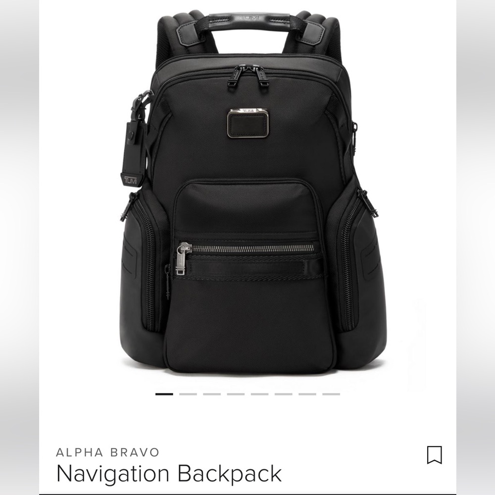 TUMI Alpha Bravo Navigation Backpack – New with Tags!